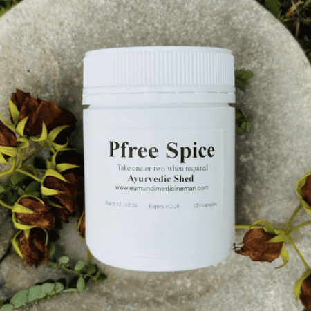 Pfree Spice Capsules - Natural Pain Relief