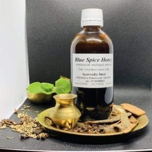 Blue Spice Honey Syrup -