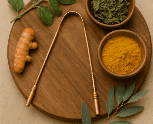 Tongue Scraping Benefits - Removes Bacteria